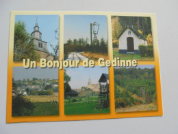 GEDINNE Un Bonjour De Gedinne Multivue  PK CPA Province De Namur Belgique Carte Postale Post Kaart Postcard - Gedinne