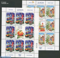 Serbia 2010 Europe, Childrens Books 2 M/s, Mint NH, History - Europa (cept) - Art - Children's Books Illustrations - Serbie