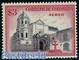 Colombia 1954 Stamp Out Of Set, Mint NH, Science - Education - Colombie