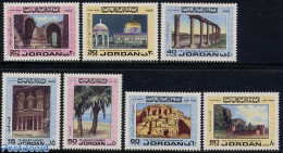 Jordan 1975 Tourism 7v, Mint NH, Various - Tourism - Jordanien