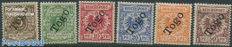 Germany, Colonies 1897 Togo, Overprints 6v, Unused (hinged) - Other & Unclassified