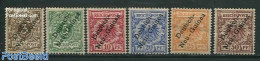 Germany, Colonies 1897 Neu-Guinea, Overprints 6v, Unused (hinged) - Other & Unclassified