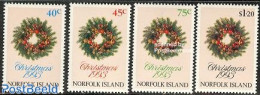 Norfolk Island 1993 Christmas 4v, Mint NH, Religion - Christmas - Weihnachten