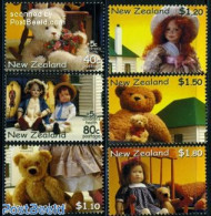 New Zealand 2000 Health 6v, Mint NH, Various - Teddy Bears - Toys & Children's Games - Neufs