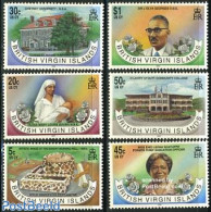 Virgin Islands 2000 New Millennium 6v, Mint NH, Health - Science - Health - Education - Iles Vièrges Britanniques