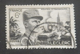 FRANCE YT 815 CACHET ROND "GENERAL LECLERC" ANNEE 1948 - Gebruikt