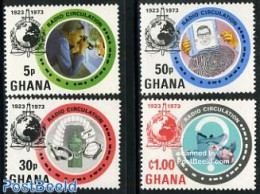 Ghana 1973 Interpol 4v, Mint NH, Various - Police - Polizei - Gendarmerie