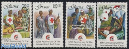 Ghana 1988 Red Cross 4v, Mint NH, Health - Red Cross - Croce Rossa