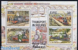 Ireland 1995 Railways S/s, Mint NH, Transport - Railways - Nuovi