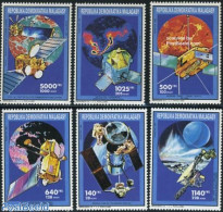 Madagascar 1992 Space Explorations 6v, Mint NH, Transport - Space Exploration - Other & Unclassified