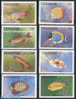 Tanzania 1989 Fish 8v, Mint NH, Nature - Fish - Fische