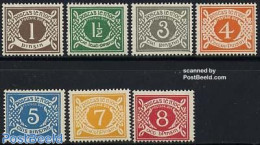 Ireland 1971 Postage Due 7v, Mint NH - Altri & Non Classificati
