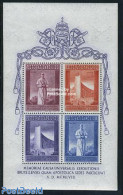 Vatican 1958 World Expo Brussels S/s, Mint NH, Religion - Various - Churches, Temples, Mosques, Synagogues - Religion .. - Nuovi