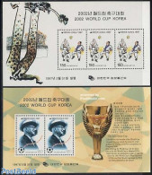 Korea, South 1997 World Cup Football 2002 2 S/s, Mint NH, Sport - Football - Corée Du Sud