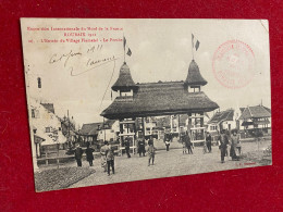 ROUBAIX -  EXPOSITION INTERNATIONALE DU NORD DE LA FRANCE ROUBAIX 1911 - ENTRÉE DU VILLAGE FLAMAND LE PORCHE - Roubaix