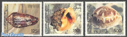 Comoros 1992 Shells 3v, Mint NH, Nature - Shells & Crustaceans - Vie Marine