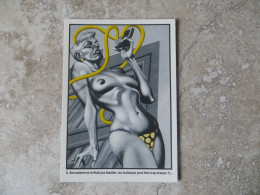 CPM Illustrateur Nu Femme Dessin Type BD  - Jean Michel Nicollet 1984 - Carton Editions - Carte N° 3 Non Circulée - Altri & Non Classificati
