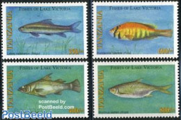 Tanzania 2006 Fish Of Lake Victoria 4v, Mint NH, Nature - Fish - Fishes