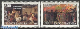 Yugoslavia 1998 Europa, Festivals 2v, Mint NH, History - Various - Europa (cept) - Folklore - Neufs