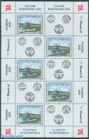 Austria 2005 Stamp Day M/s, Mint NH, Transport - Stamp Day - Aircraft & Aviation - Neufs