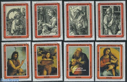Dominica 1993 Christmas 8v, Mint NH, Religion - Christmas - Art - Dürer, Albrecht - Paintings - Raphael - Christmas