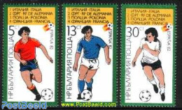 Bulgaria 1982 World Cup Football 3v, Mint NH, Sport - Football - Neufs
