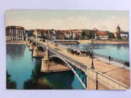 BÂLE : Basel, Johanniterbrücke Mit Grossbasel - 1908 - Bazel