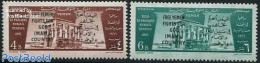 Yemen, Kingdom 1962 Overprints 2v, Mint NH - Other & Unclassified