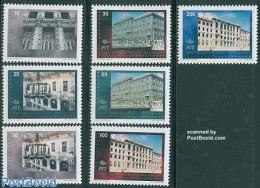 Bosnia Herzegovina 1995 Post Office 7v, Mint NH, Transport - Post - Automobiles - Art - Architecture - Poste