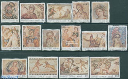 Cyprus 1989 Definitives, Mosaics 15v, Mint NH, History - Archaeology - Art - Mosaics - Paintings - Neufs