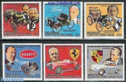 Central Africa 1983 Automobiles 6v, Mint NH, Transport - Automobiles - Auto's