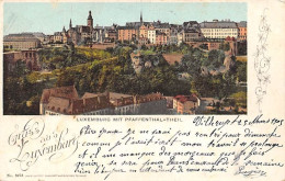 Luxembourg       Pfaffenthal - Theil     Gruss   (voir Scan) - Otros & Sin Clasificación