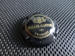 CAPSULE DE CHAMPAGNE : MALLOL-GANTOIS B - N°04a Noir Et Or, Sans B. - Andere & Zonder Classificatie