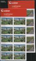 Norway 2012 Europa, Tourism 2 Booklets, Mint NH, History - Various - Europa (cept) - Stamp Booklets - Tourism - Art - .. - Neufs