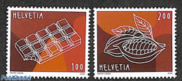 Switzerland 2020 Chocolate 2v, Mint NH, Health - Food & Drink - Unused Stamps