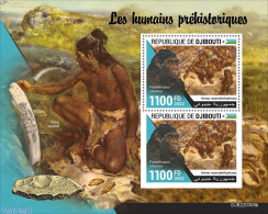 Djibouti 2022 Prehistoric Humans, Mint NH, Nature - Prehistory - Djibouti (1977-...)