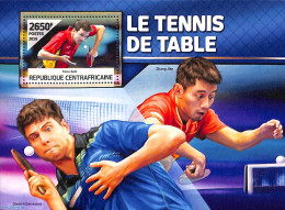 Central Africa 2016 Table Tennis S/s, Mint NH, Sport - Table Tennis - Tennis De Table