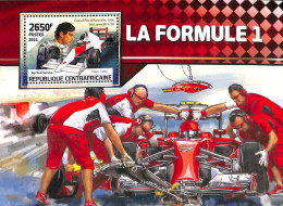 Central Africa 2016 Formula 1 S/s, Mint NH, Sport - Autosports - Repubblica Centroafricana