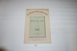 EL1 Revue - La Petite Illustration 28-09-1926 - Celui Qui Voit 298 - 1900 - 1949