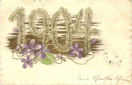 Neujahr - Jahreszahl 1904 - Prägekarte - New Year