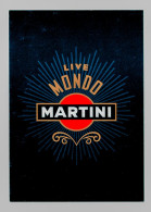PORTUGAL - PUBLICIDADE - Live Mondo Martini. -  Carte Postale - Autres & Non Classés