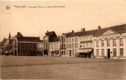 Poperinge - Noordkant Markt En Ingang Gasthuisstraat - Poperinge