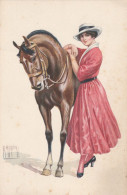 Femme , Mode Et Cheval - Altri & Non Classificati