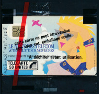 Télécartes France - Publiques N° Phonecote F80 - NEWS Des Télécom (50U - NSB) - 1989
