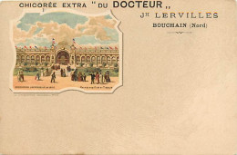 - Thèmes Div -ref-V V857- Publicité Chicorée Extra Docteur Lervilles - Bouchain - Nord - Expostion Universelle 1900 - - Advertising