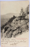 SUISSE : Les Rapilles De Baulmes - Chemin De Fer Yverdon-Ste-Croix - 1903 - Trains