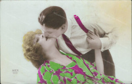 Cc670 Cartolina Fotografica Coloraise Tematica Innamorati  Coppia Couple - Paare