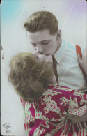 Cc668 Cartolina Fotografica Coloraise Tematica Innamorati  Coppia Couple - Paare
