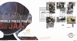 2005 - Netherlands FDC E519 Blanco - 50 Years World Press Photo - FDC