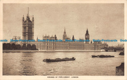 R160119 Houses Of Parliament. London. W. Straker. 1938 - Autres & Non Classés